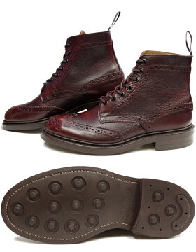 正規品トリッカーズTricker'sSTOWストウ5634SIGNKUDUウィングチップブーツカントリーブーツダイナイトソールfitting5メンズハイカットクーズーレザー送料無料【あす楽対応】