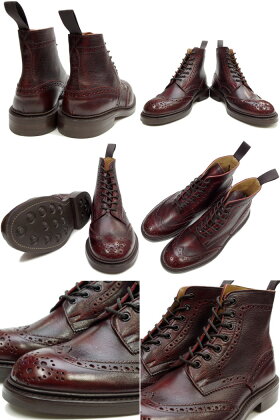 正規品トリッカーズTricker'sSTOWストウ5634SIGNKUDUウィングチップブーツカントリーブーツダイナイトソールfitting5メンズハイカットクーズーレザー送料無料【あす楽対応】