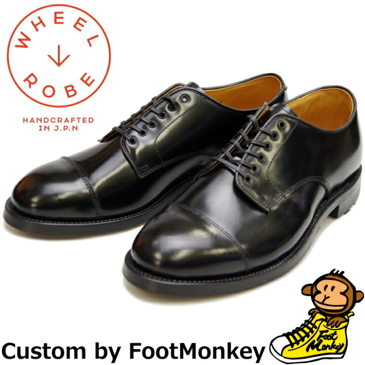 楽天市場】○○ WHEEL ROBE STRAIGHT TIP BLUCHER ウィールローブ 