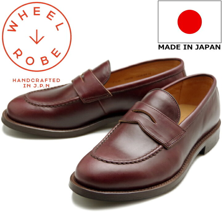 楽天市場】WHEEL ROBE HEAVY STITCHING LOAFER ウィールローブ 15079 