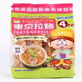 【東京拉麺】トムヤムクン味（112g×12袋入）味付き麺
