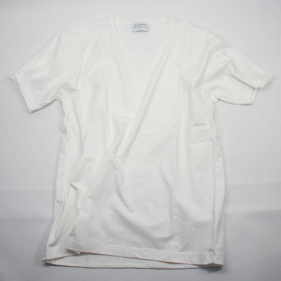 代引不可 3枚セット メンズTシャツ V襟 M 驚きの値段 ホワイト ライフリング 本日の目玉