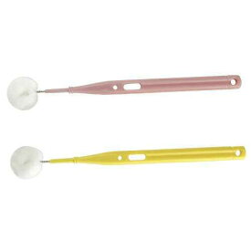 モアブラシ 2色1セット/イエロー＆ピンク各1本