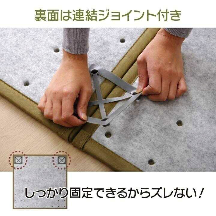 楽天市場】日本製 水拭きできる ポリプロピレン 置き畳 ユニット畳 