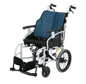 車椅子 車いす Uシン・ウルトラシリーズ 標準 介助用 NAH-SU1 テツコン 鉄紺 40 日進医療器