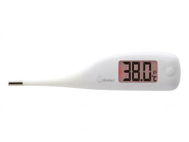 電子 体温計 やわらかタッチ 体温計 TO-204WT 予測式 約15秒 わき計測 大画面 抗菌 ドリテック メール便