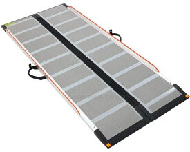 在庫あり】軽量 車いすスロープ 折りたたみ 玄関 階段 段差 後付け ケアスロープ CS-175 長さ175cm 幅70cm 車いすスロープ ケアメディックス 介護 屋内 屋外