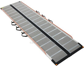 在庫あり】軽量 車いすスロープ 折りたたみ 玄関 階段 段差 後付け ケアスロープ CS-285C 長さ285cm 幅70cm ケアメディックス 介護 屋内 屋外