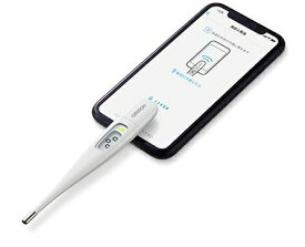 スマホ アプリ 連動 音波通信 体温計 けんおんくん MC-6800B 予測式 家庭用 オムロン メール便