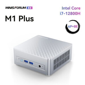 �y��20%OFF �N�[�|���zMINISFORUM M1 Plus �~�jPC�A�C���e��Core i5-12600H / i7-12800H�ADDR5 SODIMM×2�������APCIe4.0 SSD �A2.5G/Wi-Fi 6/Bluetooth 5.2�AHDMI 2.1/DP 1.4/USB4�A3��ʏo�͑Ή��~�jpc