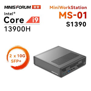 �y��20%OFF �N�[�|���zMINISFORUM MS-01 �~�j���[�N�X�e�[�V���� Core i9-13900H/Core i5-12600H �~�jpc Wi-Fi6 BT5.2 HDMI/USB4x2�Q�[�~���Opc
