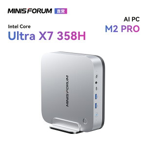�y�V�i��20%OFF�zMINISFORUM M2 Pro�~�jPC�AIntel Core Ultra X7 358H�ALPDDR5 32GB�A1TB PCIE SSD �~�j�p�\�R���AHDMI 2.1/ DP1.4/ USB4× 3 ���^�f�X�N�g�b�vPC