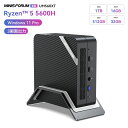 【★20％OFF】 MINISFORUM Venus Series UM560XT ミニPC 16GB/32GB+512GB/1TB AMD Ryzen™ 5 5600H Windows 11 Pro ミニズフォーラム デスクトップパソコン