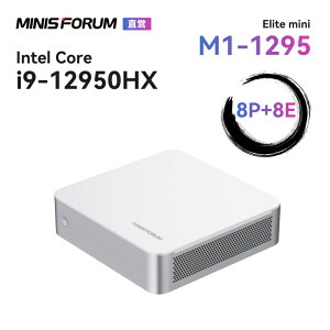 MINISFORUM M1-1295 ~jPCACe Core i9-12950HXA32GB+1TB/xA{[LbgADDR4 SODIMM×2A 2.5G/Wi-Fi 6/Bluetooth 5.2AHDMI 2.1/DP 1.4/TYPE-CA3ʏo͑Ή~jpc