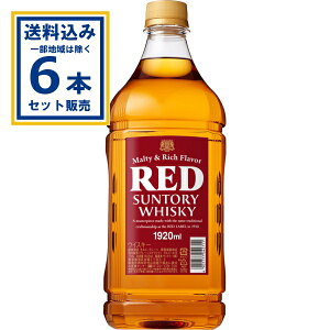Tg[ ECXL[bh W{ 1920ml×6{(Aꕔn͏) suntory RED ECXL[ybg{g PET e nC{[   ƈ  ӎ