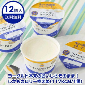 【送料込み】ミニストップ オリジナル フローズンヨーグルト 120ml ×12個入 ［冷凍食品］ フローズン ヨーグルト アイス あいす 生きた乳酸菌 発酵乳 はっ酵乳 ギフト プレゼント 贈り物 誕生日 お取り寄せ 大容量 tv