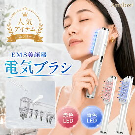 ＼P2+2000円OFFクーポン！／AMILOZI アミロジ 電気ブラシ 美顔器 電動頭皮ブラシ 頭皮ケア ems 美顔器 頭皮ケア ブラシ ヘッドブラシ スカルプケア ヘアケア 3段階強度 軽量 コードレス 小顔 女性用 顔用 プレゼント ブラシ 頭皮ケア ブラシ 電動頭皮ブラシ 電気ブラシ