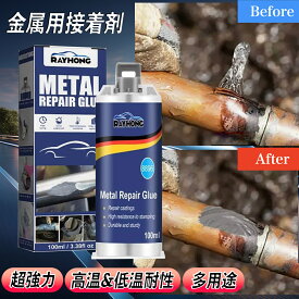 超強力 金属用接着剤 耐熱 アルミパテ 大容量100g 溶接接着剤 エポキシ樹脂 次世代型 最強コスパ 溶接不要 マフラー補修 エンジン補修 金属接着 耐熱パテ 割れ 修理 耐久性抜群 耐水性 高耐熱性 鉄 ステンレス アルミ 強力接着 補修剤 自動車補修 DIY 溶接代替 プロ仕様