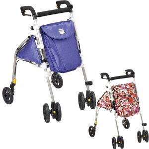 ★ピウプレストマム ウィズワン 簡単操作で歩行サポート 軽量 歩行車 折りたたみ可 折り畳み コンパクト 介護 介助 歩行 リハビリ 高齢者 【代引き不可】