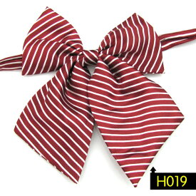 ●●●在庫処分●●●【定形発送】全24種類【H014~H026】 スクールリボン 学生 制服 衣装 ファッション 文化祭 コスプレ 舞台 発表会 チェック ボーダー ストライプ ドット 柄 かわいい おしゃれ 女子高生 送料無料