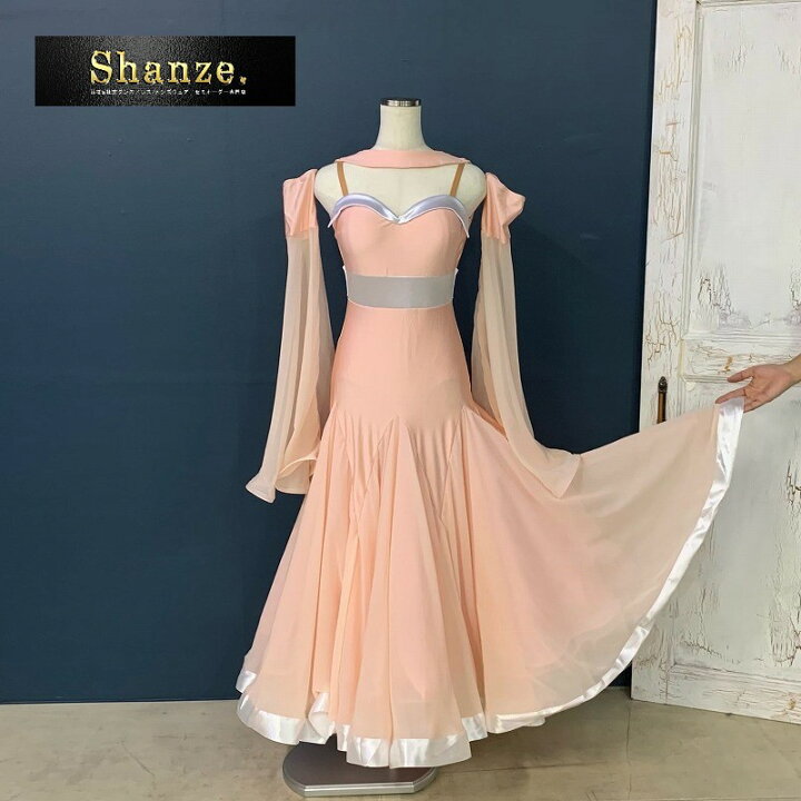 楽天市場 セミオーダー 競技ダンス 社交ダンス ドレス ウエア オーダードレス スタンダード モダン ワンピース ダンス衣装 衣装 送料無料 Shanze シャンゼ Basha バーシャ Shanze