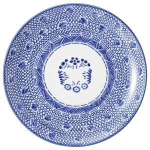 タイスキ 7 1/2メタ玉皿 中華食器 丸皿(S) 業務用 日本製 磁器 約19.5cm 中皿 菜皿 プレート 中華皿 単品メニュー 一品料理 アジアン