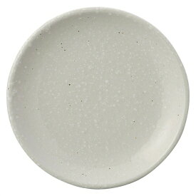 中華粉引 6吋皿 中華食器 丸皿（S） 業務用 日本製 磁器 約14.9cm 中皿 菜皿 プレート 中華皿 単品メニュー 一品料理 肉皿 焼肉店 定番 スタンダード