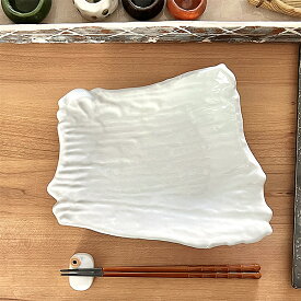 白磁三ツ足前菜皿 和食器 変形皿 業務用 約24.5cm 在庫処分品 数量限定 セール