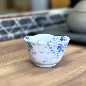 216-01梅型珍味（大）吹墨（輸入） 和食器 珍味 業務用 約7.7cm 在庫処分品 数量限定 セール