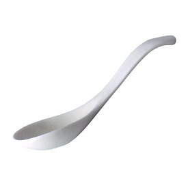 乳白マットスプーン（大） 中華食器 レンゲ 業務用 約長さ16.3cm 在庫処分品 数量限定 セール