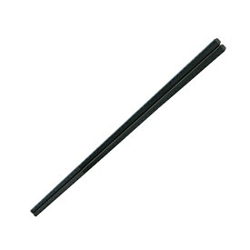21cm面取角箸ブラック 漆器 樹脂箸（22cm未満） 業務用 約21cm
