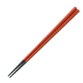 24cm六角塗箸 朱塗 漆器 塗箸（樹脂）（22cm以上） 業務用 約24cm