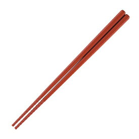 22.7cm麺王箸 朱 漆器 樹脂箸（22cm以上） 業務用 約22.7cm