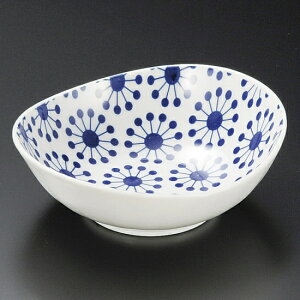 ハナヅメ楕円小付 B 有田焼 和食器 小鉢(小) 業務用 約11cm 和食 和風 鉢 サラダ 枝豆 煮物 おひたし キムチ 冷奴 揚げ出し豆腐 デザート 焼肉店