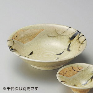 黄灰釉草花紋刺身鉢 和食器 刺身鉢・向付 業務用 約15.5cm 中鉢 刺身 刺身皿 さしみ お造り 料亭 小料理屋 会席料理 食堂 単品メニュー 本格 高級 寿司店 旅館 人気 おしゃれ