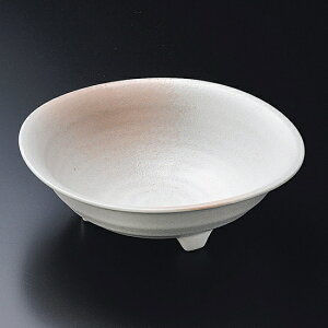 春がすみ三ッ足向付 和食器 刺身鉢・向付 業務用 約17cm 中鉢 刺身 刺身皿 さしみ お造り 料亭 小料理屋 会席料理 食堂 単品メニュー 唐揚げ 冷奴 揚げ出し豆腐 漬物盛合せ