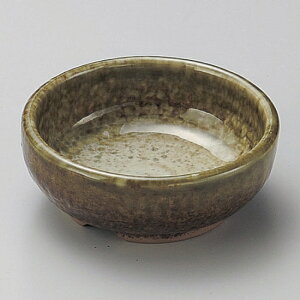 織部かすみ三ッ足丸千代久 和食器 刺身用千代久 業務用 約6.8cm さしみ用 お造り用 しょうゆ入れ 醤油皿 たれ用 タレ皿 珍味皿 会席料理 先付 小付 ミニボウル 鉢 和風 おしゃれ