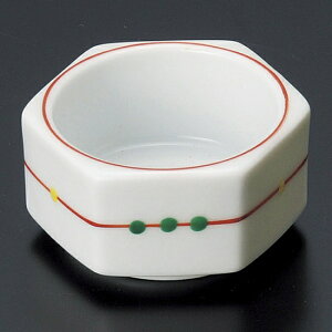 六角小付駒筋 和食器 珍味 業務用 約6cm 和食 和風 先付 小鉢 小 ミニ鉢 前菜 珍味入れ 付出し 松花堂 弁当 花籠膳 おせち