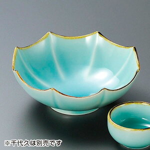 渕錆マリンブルー八角中鉢 和食器 刺身鉢・向付 業務用 約15cm 中鉢 刺身 刺身皿 さしみ お造り 料亭 小料理屋 会席料理 食堂 単品メニュー 本格 高級 寿司店 旅館 人気 おしゃれ