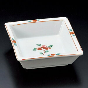 一ツ花角鉢 和食器 松花堂パーツ 業務用 約11cm 和食 和風 御膳 旅館 和食レストラン 小料理屋 刺身 天ぷら 煮物 酢の物 和え物