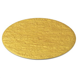 岩肌シリーズ 丸24cm皿 ゴールド 和食器 丸皿（中） 業務用 約24.5cm 和食 和風 中皿 メイン料理