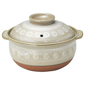 銀峯三島 雑炊鍋 直火 和食器 雑炊鍋・小鍋 業務用 約19cm 和食 和風 ぞうすい 鍋料理 おかゆ お粥