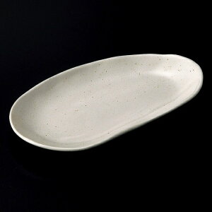 白雲形変形皿 和食器 変形皿 業務用 約23cm 和食 和風 前菜 焼き物 揚げ物 刺身 お造り