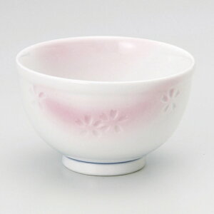 ピンク花彫煎茶 和食器 煎茶 業務用 約8.9×5.3cm 和食 和風 和菓子屋 和カフェ 食堂 定食屋 うどん屋 蕎麦屋