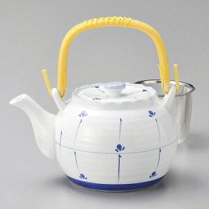 めばえ6号土瓶 アミ付 和食器 土瓶(大) 業務用 約1,070cc 社員食堂 寿司屋 和食 うどん屋 蕎麦屋