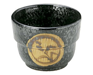 引出黒丸紋 段付そば千代久 和食器 そば徳利・そば猪口・薬味皿 業務用 約9.4cm 約260cc そば 蕎麦 ソバ うどん そうめん そば千代久 そばちょこ カップ つゆ つゆ入れ 定番 レトロ