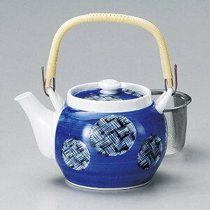 丸紋カゴメU付6号土瓶 有田焼 和食器 土瓶(小) 業務用