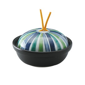 会席鍋十草模様 大 蓋強化 和食器 会席鍋・陶板（小） 業務用 和食 和風 一人用 すき焼き 焼肉ステーキ 蒸し焼き 湯豆腐