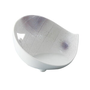 紫吹一珍ラスターかまくら型刺身鉢 和食器 刺身鉢・向付 業務用 約15.5cm 中鉢 刺身 刺身皿 さしみ お造り 料亭 小料理屋 会席料理 食堂 単品メニュー 本格 高級 寿司店 旅館 人気 おしゃれ