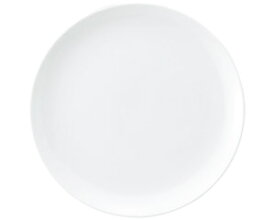 白玉渕 メタ10吋皿 白い器 洋食器 丸型プレート（L） 業務用 約28cm 肉料理 魚料理 主菜 メイン料理